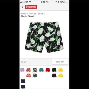 Supreme Water Lillie Water Short (swim trunks)